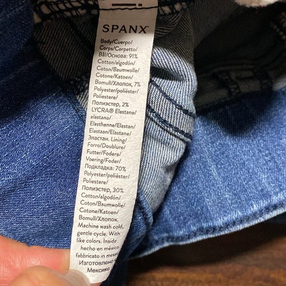 SPANXshape™ EveryWear Kick Flare Jeans in Vintage Indigo - Picture 7 of 14